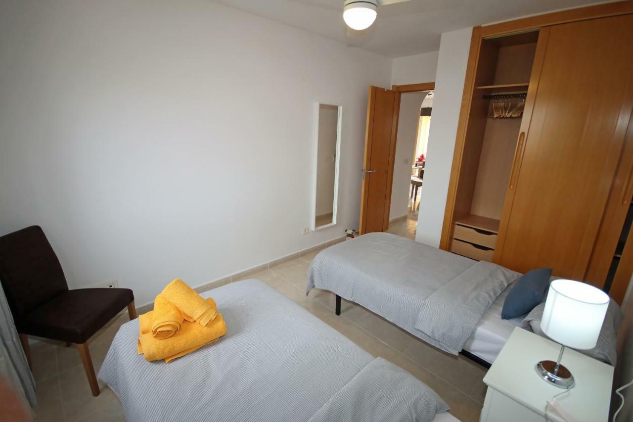 La Perla By Rentmedano Superb Luxury Duplex, Private Roof Terrace, Ocean View, Pool, Wifi And Parking Apartment El Medano  Ngoại thất bức ảnh